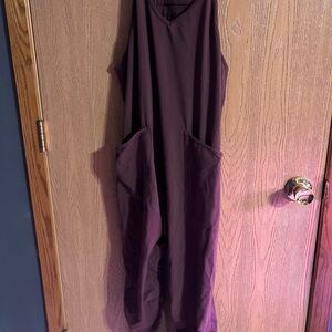 Elegant Purple Women's Jumpsuit